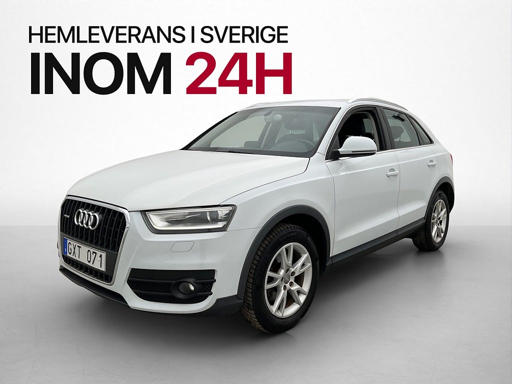 Audi Q3 2.0 TFSI Quattro 170hk Dragkrok Navi Halvskinn