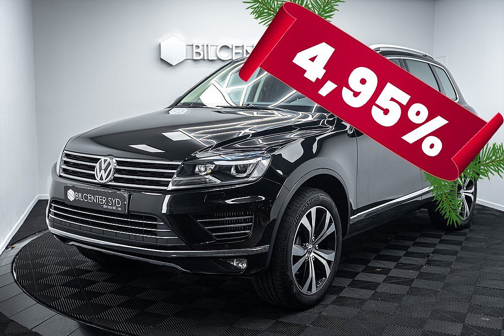 Volkswagen Touareg 3.0 V6 TDI|BMT|4Motion|Dragkrok|Base|204hk|