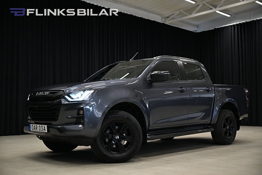 Isuzu D-Max 163HK Automat|Drag|Värmare|Backkamera|Leasbar|SeUtr!