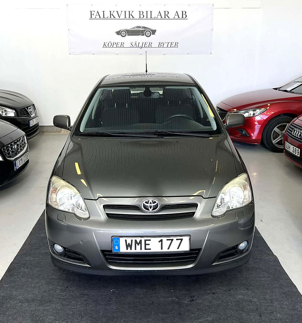 Toyota Corolla 5-dörrars 1.6 VVT-i Euro 4/ Nybes / Dragkrok