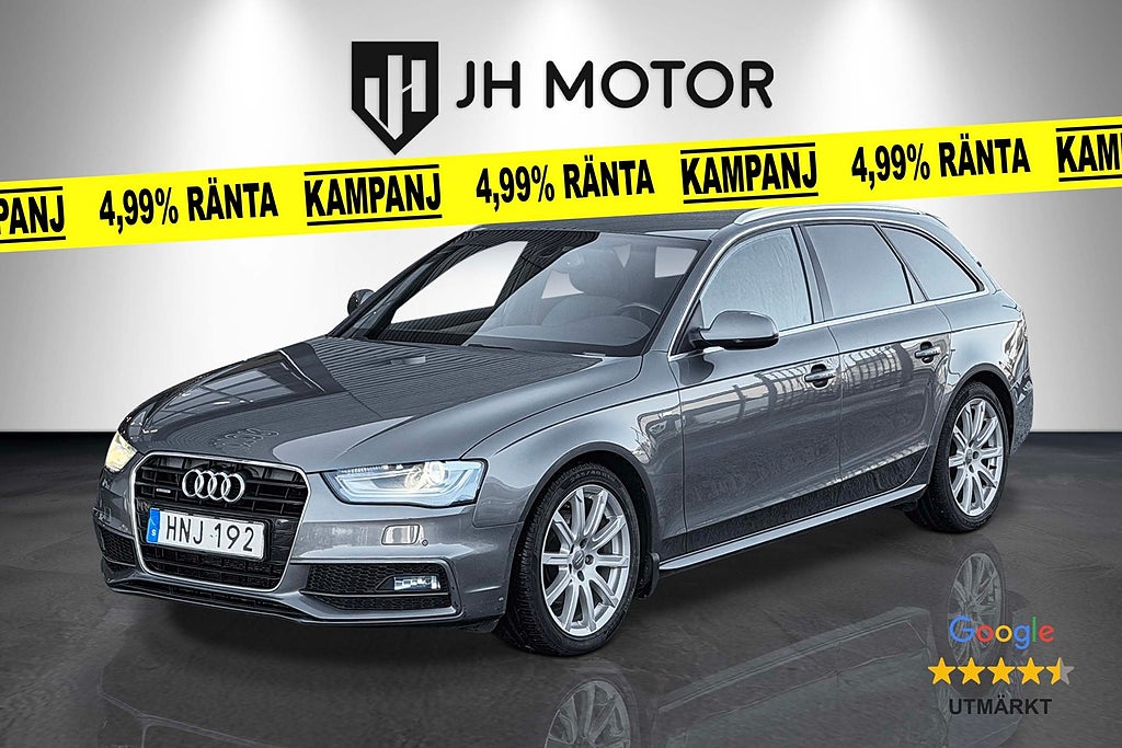 Audi A4 Avant 2.0 TDI Quattro S-Line 190hk DVÄRMARE