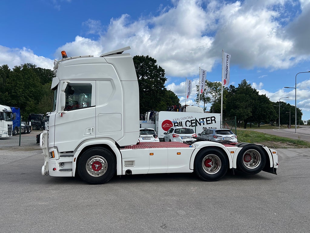 Scania R500 6x2 Dragbil Retarder, Klädd hytt, Full Boggie