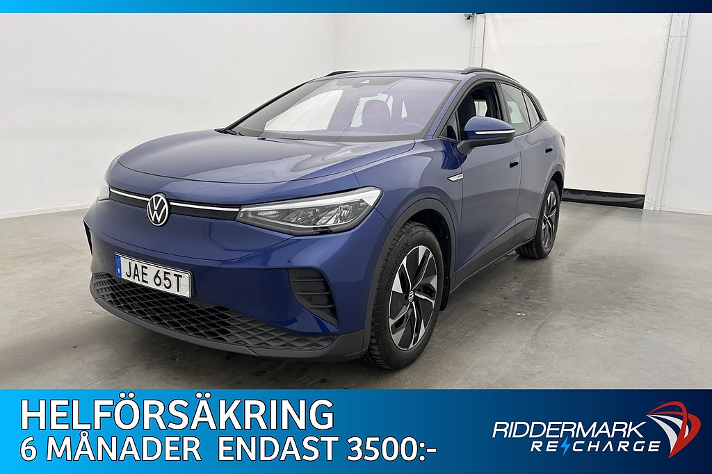 Volkswagen ID.4 Pro Performance 204hk Värmare CarPlay MOMS