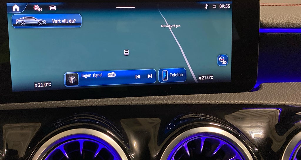 Mercedes-Benz CLA 200 AMG Coupe Advanced Plus 19tum El-stolar - bild 7