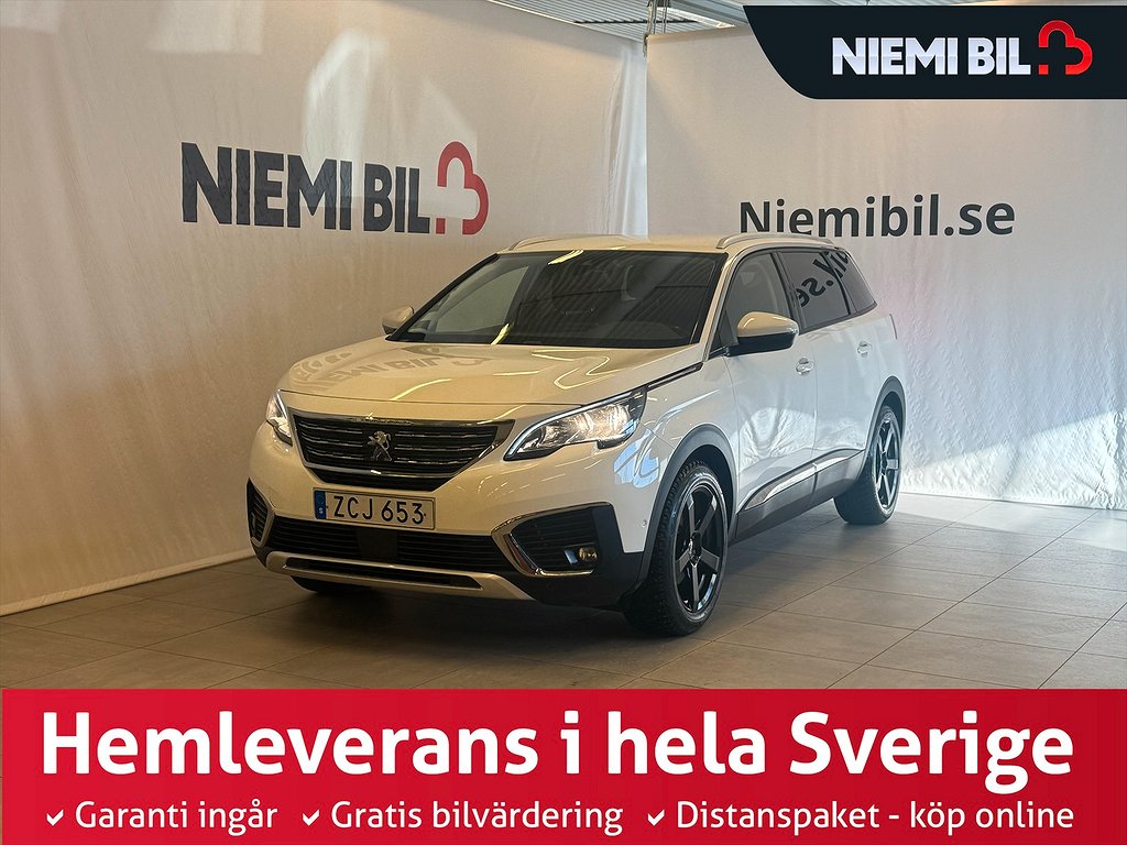 Peugeot 5008 1.6 BlueHDi 7-Sits/Drag/SoV-Däck/Ny Kamrem 2024