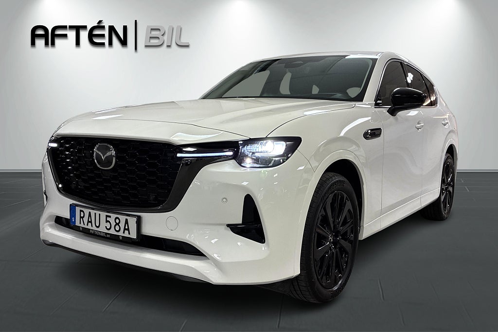 Mazda CX-60 PHEV AWD Homura 327hk -Ventilerade Säten,B-Kamera,Skinn