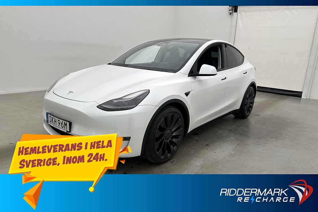 Tesla Model Y Perfomance AWD Autopilot Svensksåld MOMS