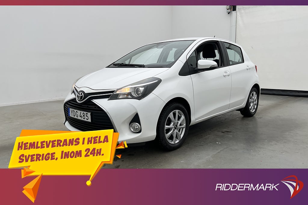 Toyota Yaris 1.33 Dual VVT-i 99hk Active Kamera Farthållare