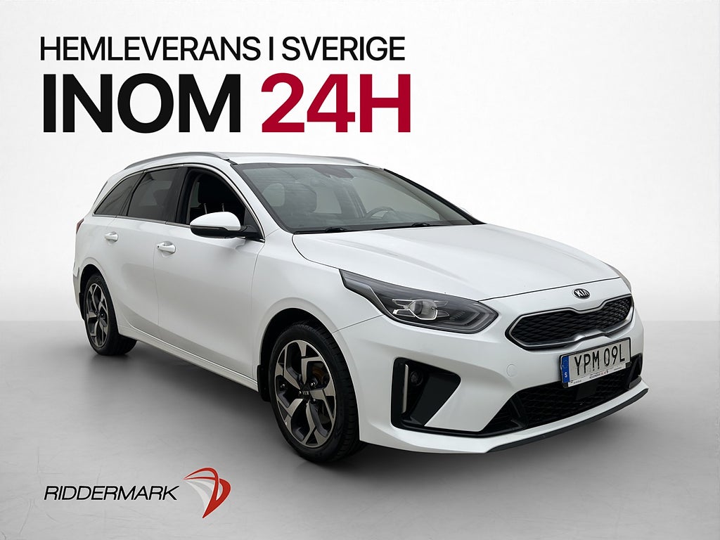 Kia Ceed SW Plug-in 141hk Advanced Kamera Rattvärme CarPlay