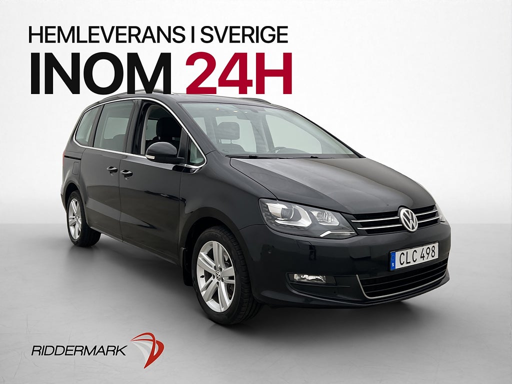 Volkswagen Sharan 2.0 TDI 7-Sits Drag Värm Pano El-Dörrar