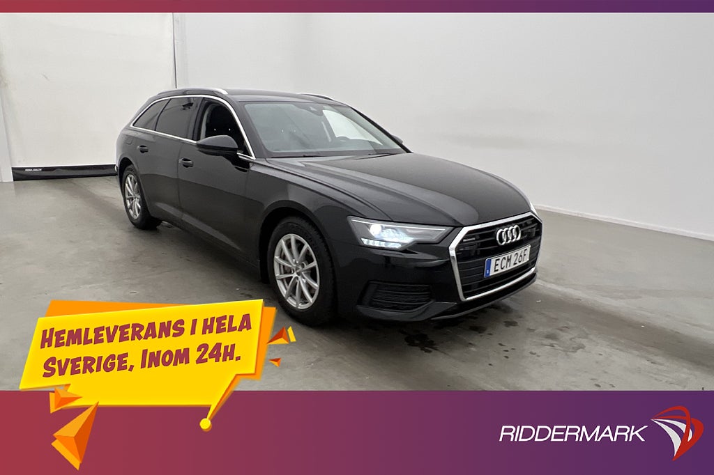 Audi A6 40 TDI Quattro 204hk Adapt-fart Drag LED Värmare