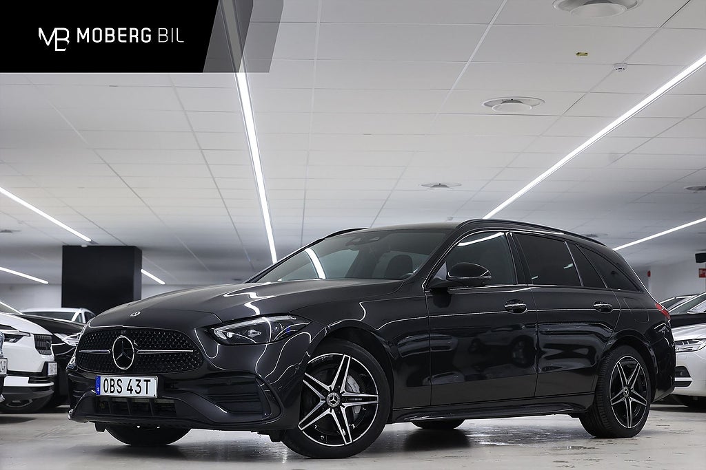Mercedes-Benz C 300 T e 313hk *Hjulkampanj!* AMG Bur Pano HUD