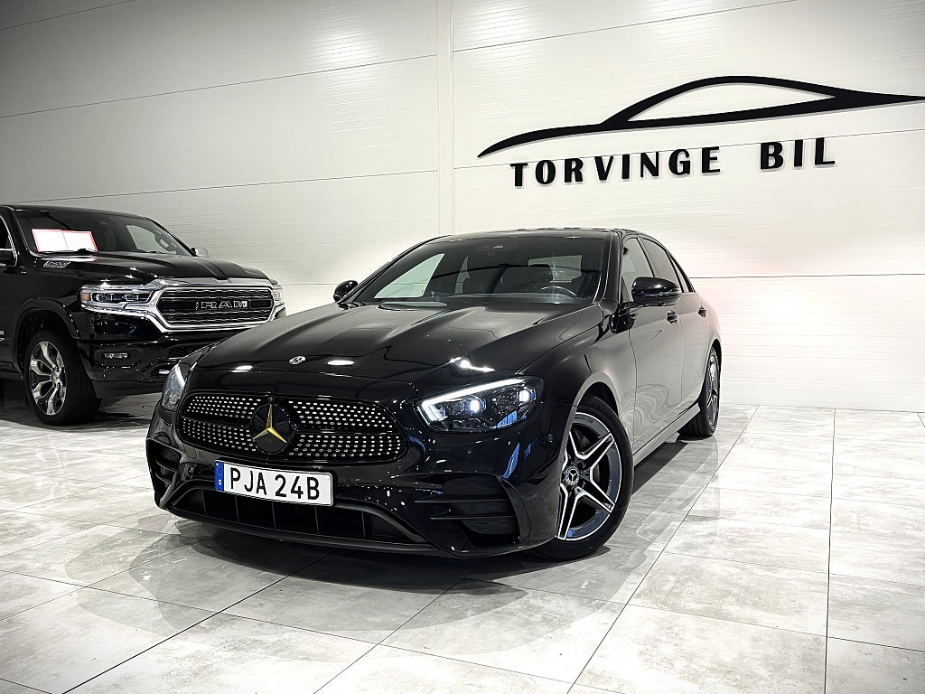 Mercedes-Benz E 220 d 9G-Tronic AMG Line 3,95% Ränta Navi Drag Euro 6