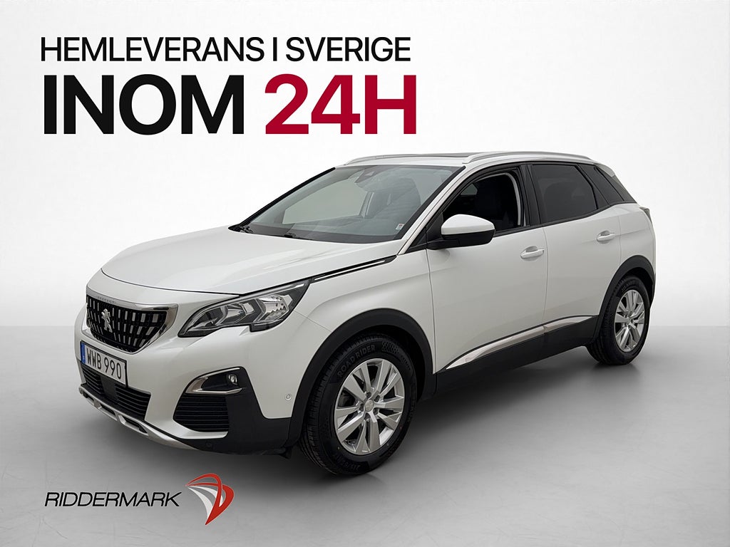 Peugeot 3008 1.6 Allure Pano Kamera 0,42l/mil ISOFIX CarPlay