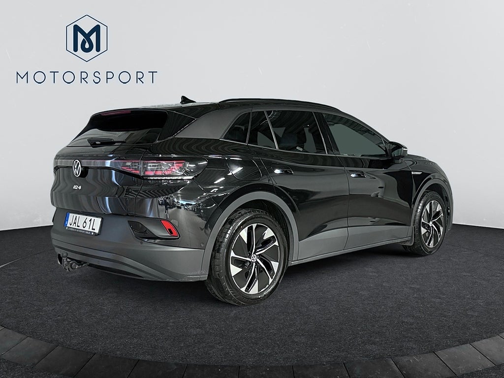 Volkswagen ID.4 Pro Performance 4Motion 77kWh Drag Adapt-fart Rattvärme bild 7