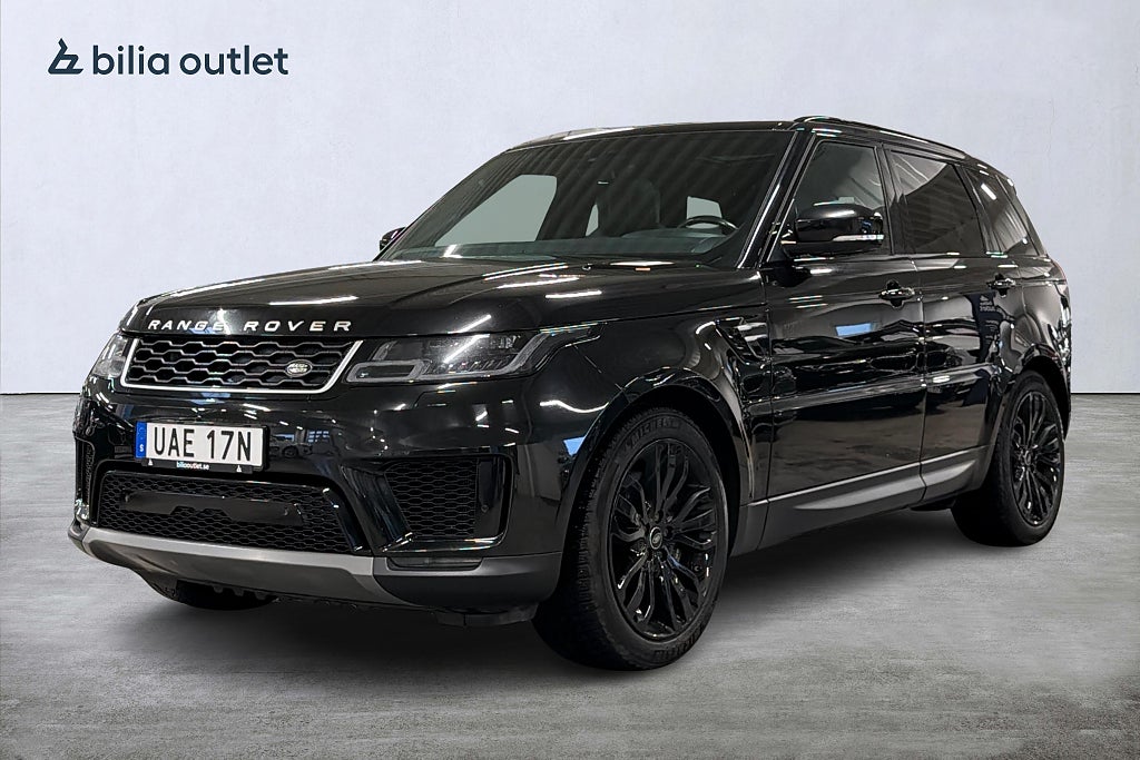 Land Rover Range Rover Sport P400e PHEV Signature 400hk Panorama Meridian Luftfjädr 