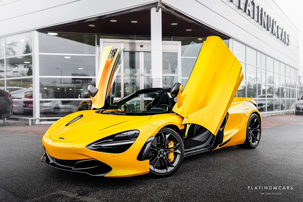 McLaren 720S Spider Performance 720hk / Sv.såld / Kolfiber
