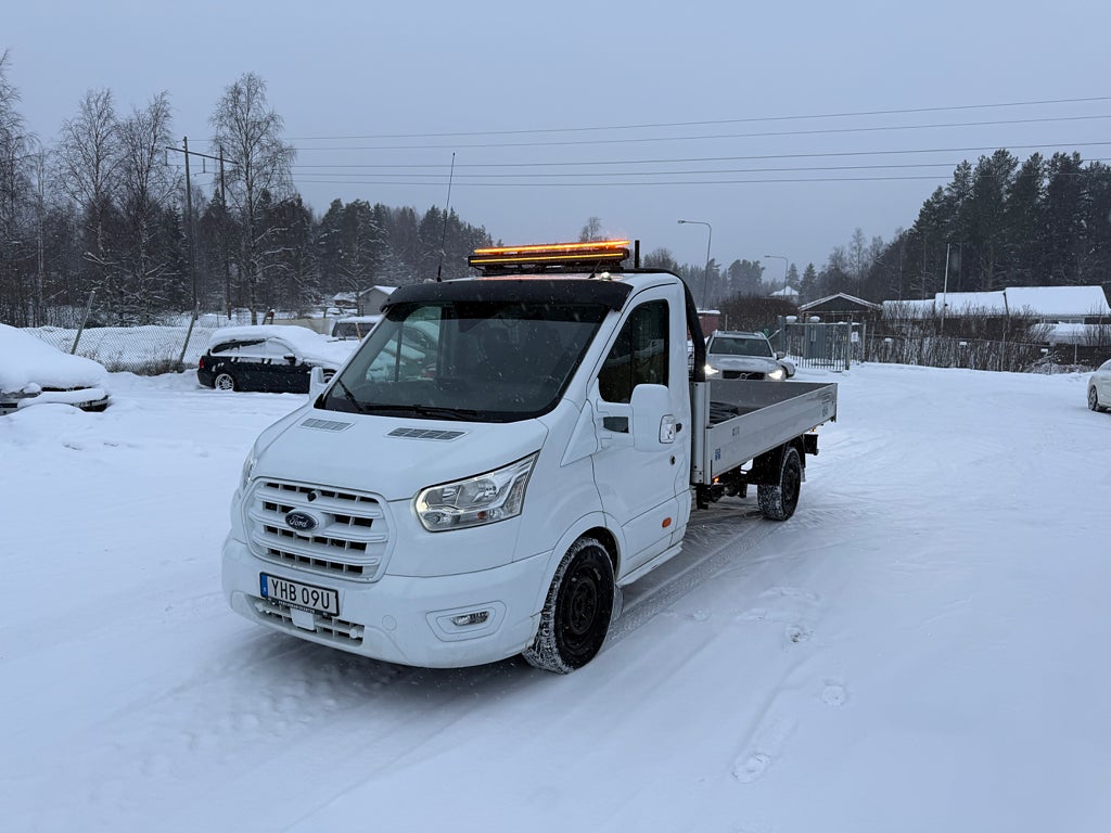 Ford transit 350 Chassi Cab 2.0  AWD Kranbil Euro 6 / Hiab 