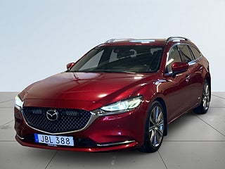 Mazda 6 Wagon 2.2 SKYACTIV-D AWD Drag Värmare Kamera S&V-hjul – bild 22