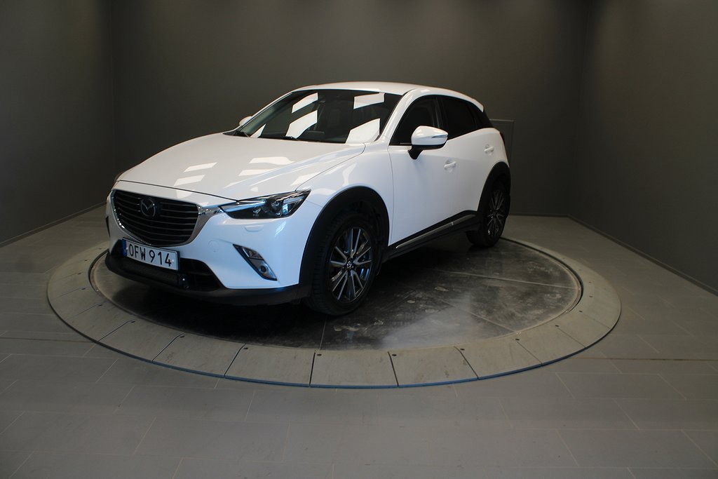 Mazda CX-3 1.5 AWD Optimum / Adaptiv Farthållare / Head-up