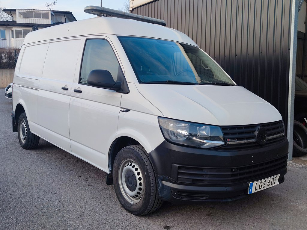 Volkswagen Transporter T30 2.0 TDI 140hk 4-M Lång 2x Skjutdörr