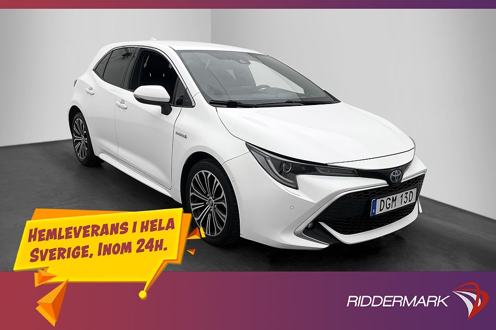 Toyota Corolla Hybrid 122hk Executive HUD Kamera Rattvärme