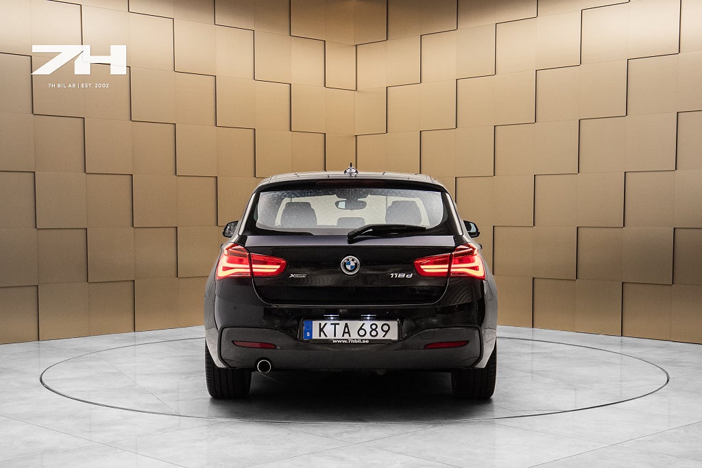 BMW 118d xDrive M Sport / Shadowline / Rattvärme / P-Sensorer