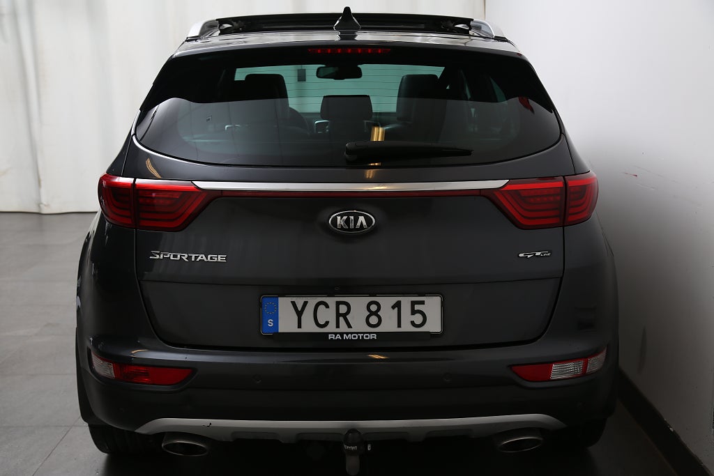 Kia Sportage 2,0 CRDi 185hk GT-Line AWD Panorama Skinn Motorv Drag 2016