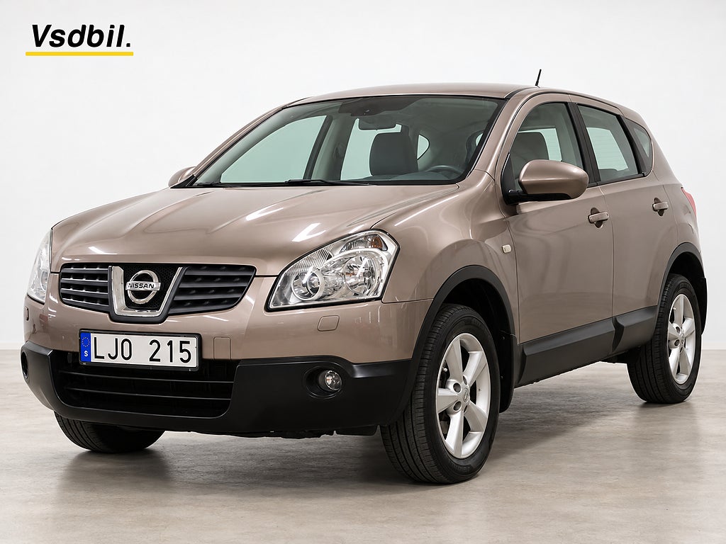 Nissan Qashqai 2.0 AUT NYSERVAD M-VÄRMARE DRAG BLUETOOTH REGNSENSORER