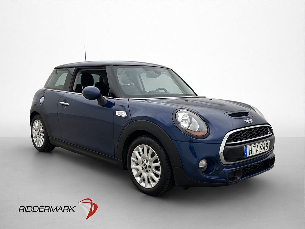 MINI Cooper S 192hk Pepper Excitement Farthållare Halvskinn