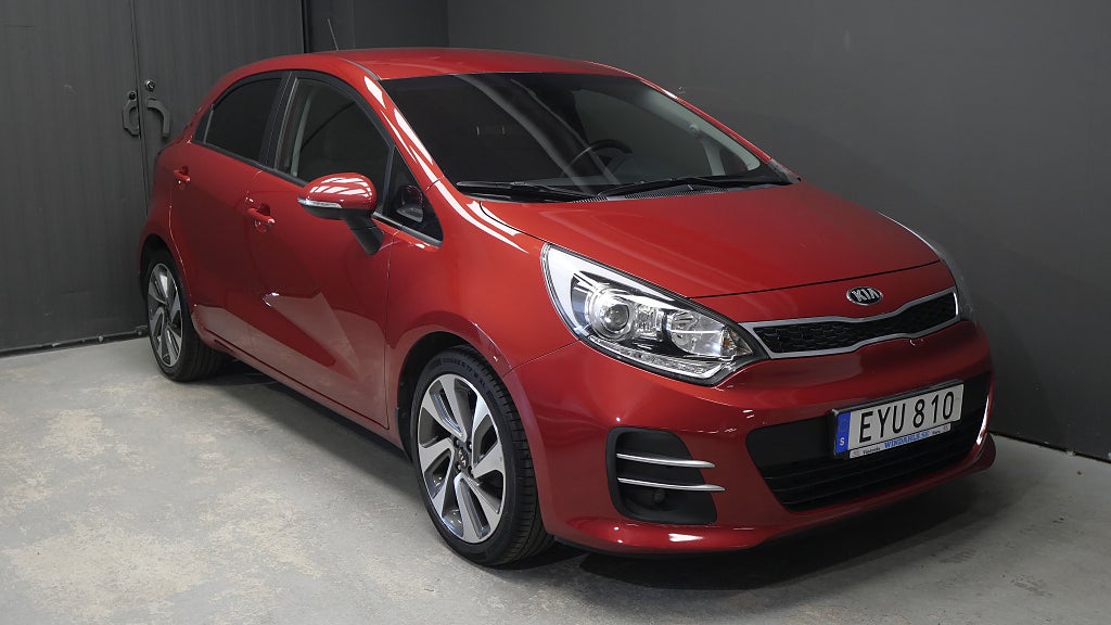 Kia Rio 5-dörrar 1.2 CVVT GLS Backkamera Navi Bluetooth 1181Mil