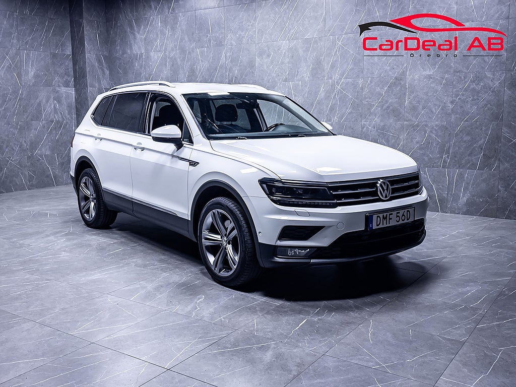 Volkswagen Tiguan Allspace 7-Sits 2.0 TSI 4M Massage Värmare Kamera CarPlay Drag