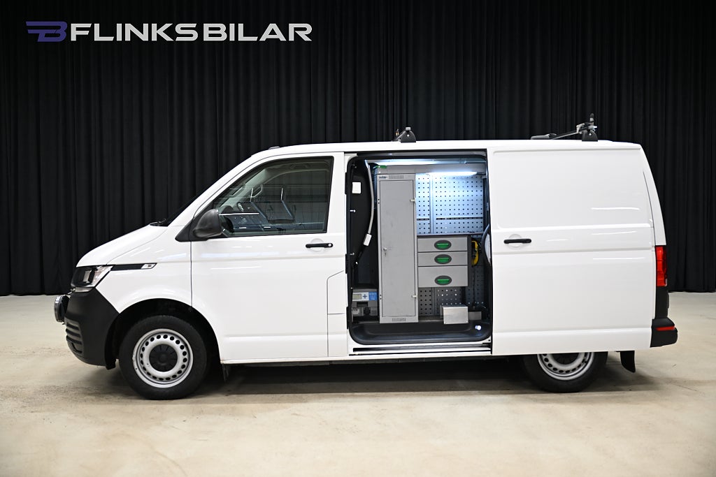 Volkswagen Transporter 4Motion DSG 150HK Servicebil|Dubbeldörr|Inredd|SeUtr!