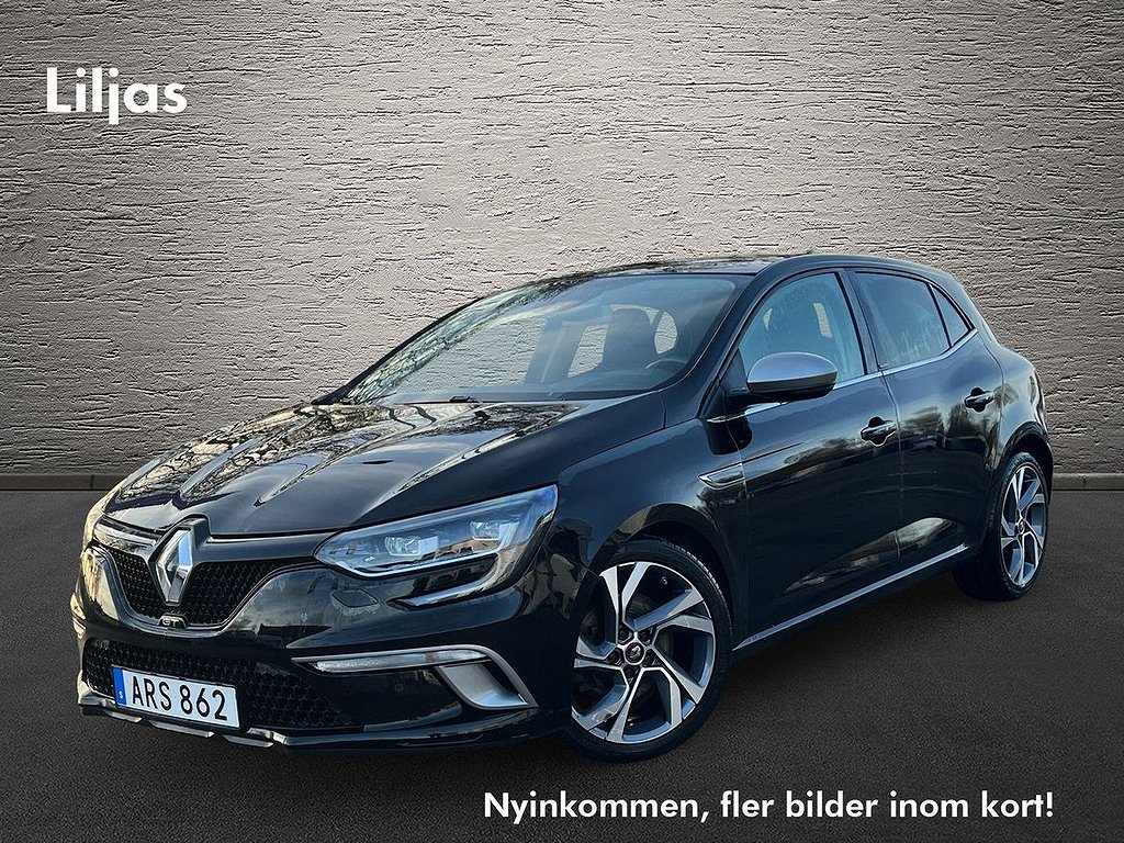 Renault Mégane GT 1,6 Energy TCe 205 EDC 5-d//Adaptiv farthållare//