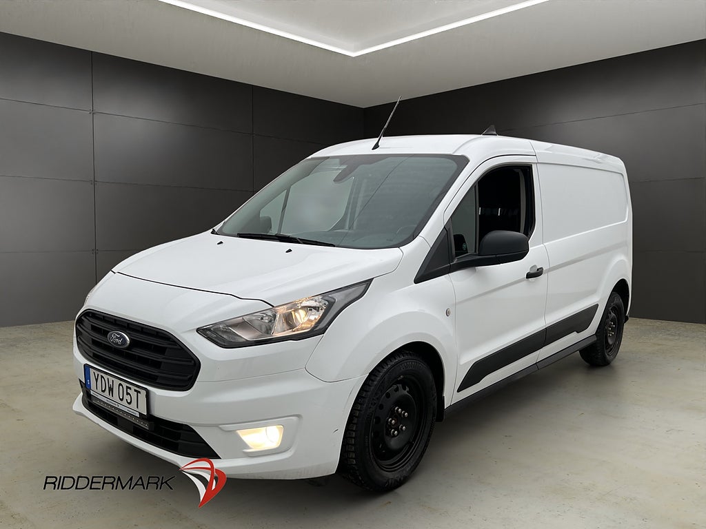 Ford Transit Connect LWB Värmare Drag B-Kamera CARPLAY Moms