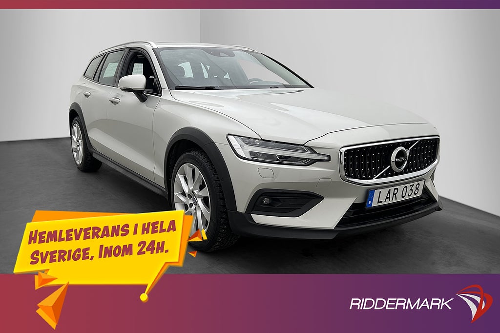 Volvo V60 Cross Country D4 190hk AWD Pro Värm H/K HUD Pano