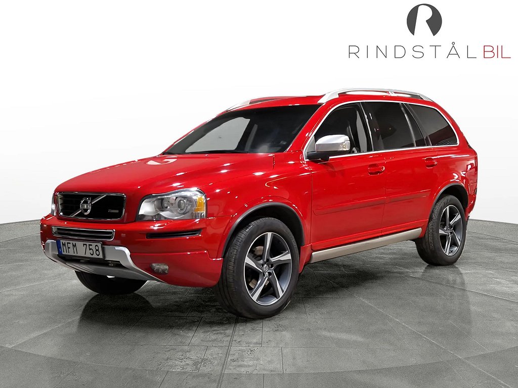 Volvo XC90 D5 200 HK AUT AWD R-DESIGN DRAG 7SITS VOC PDC 19"