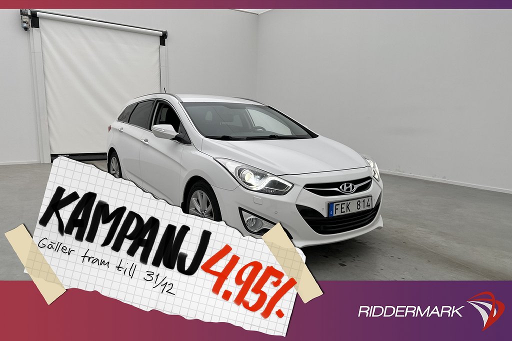 Hyundai i40 cw 136hk Business M&K-Värm Kamer 4,95% Ränta