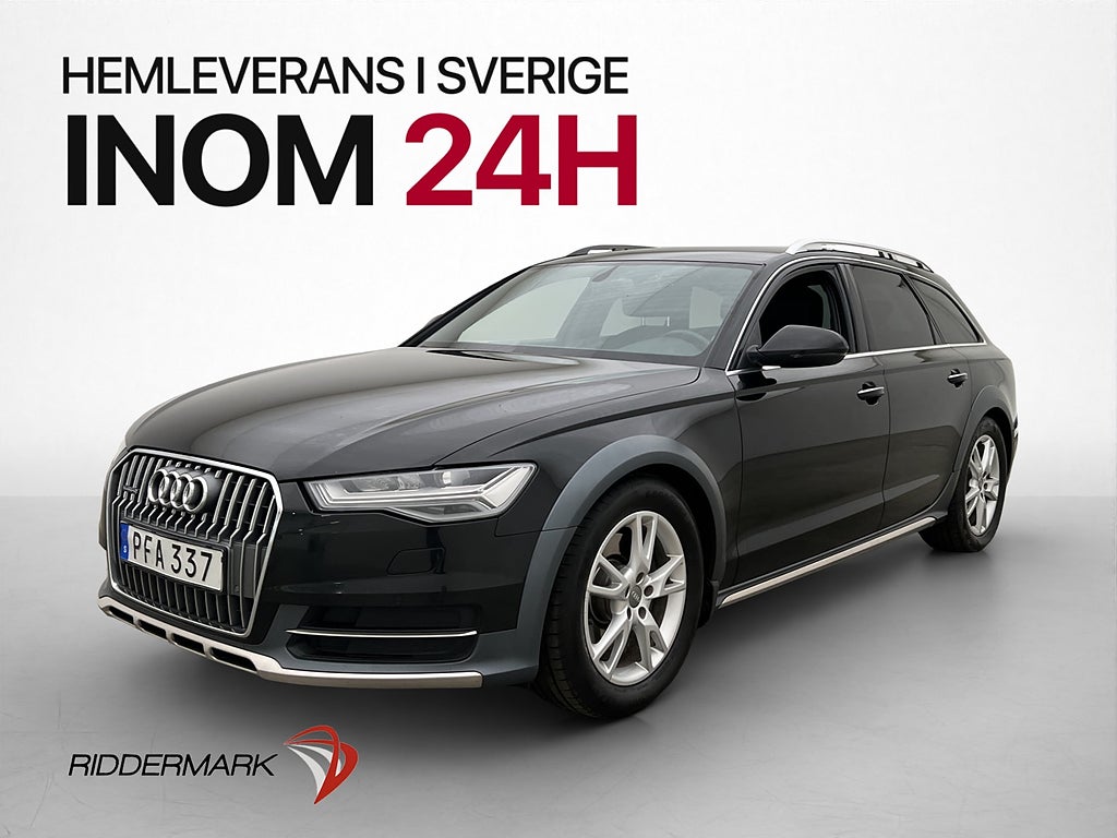 Audi A6 Allroad 3.0 TDI Quattro Drag Luftfj Skinn/Alcantara