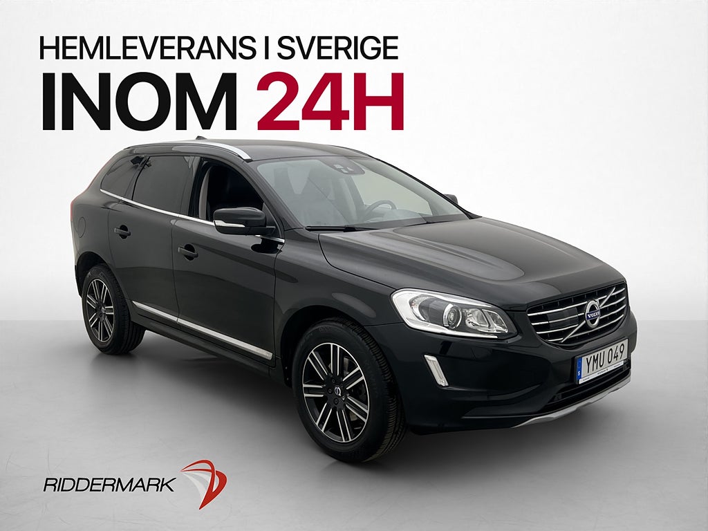 Volvo XC60 D4 190hk Summum Dragkrok Skinn Adaptiv Sensorer