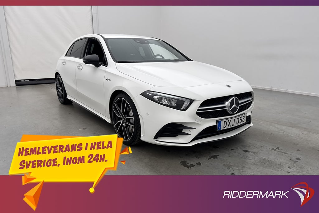 Mercedes-Benz A 35 4M AMG Wide Sportchassi Night Ambient