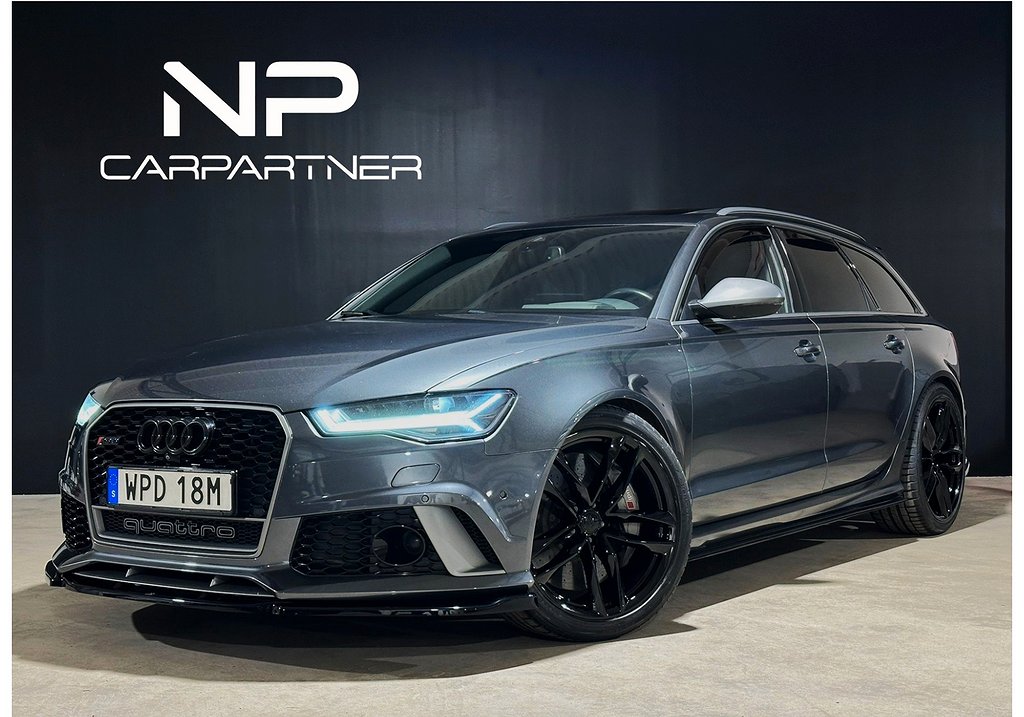 Audi RS6 Performance 4.0 TFSI 605HK V8 PANORAMA/KERAMISKA