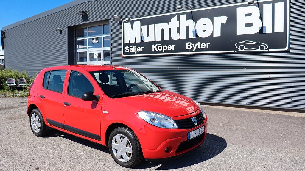 Dacia Sandero 1.6 E85 eco2 Nybesiktigad