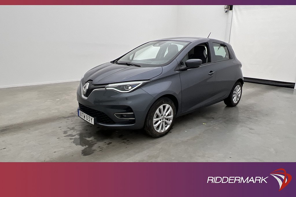 Renault Zoe R110 52 kWh 109hk Zen Friköpt Batteri Sensorer