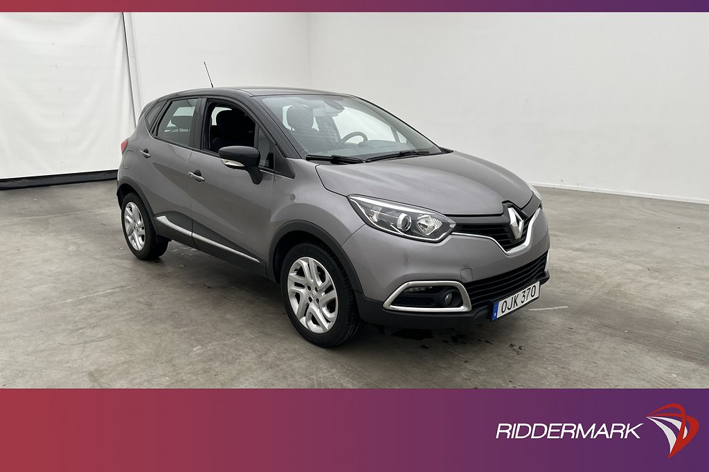 Renault Captur 0.9 TCe 90hk Navi Sensorer 4,95% Ränta