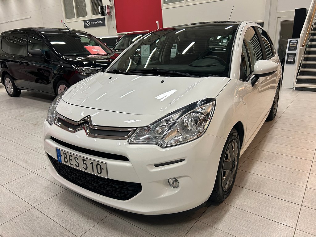 Citroën C3 1.2 VTi 82hk Ink V-hjul Räntekampanj 4,95% 