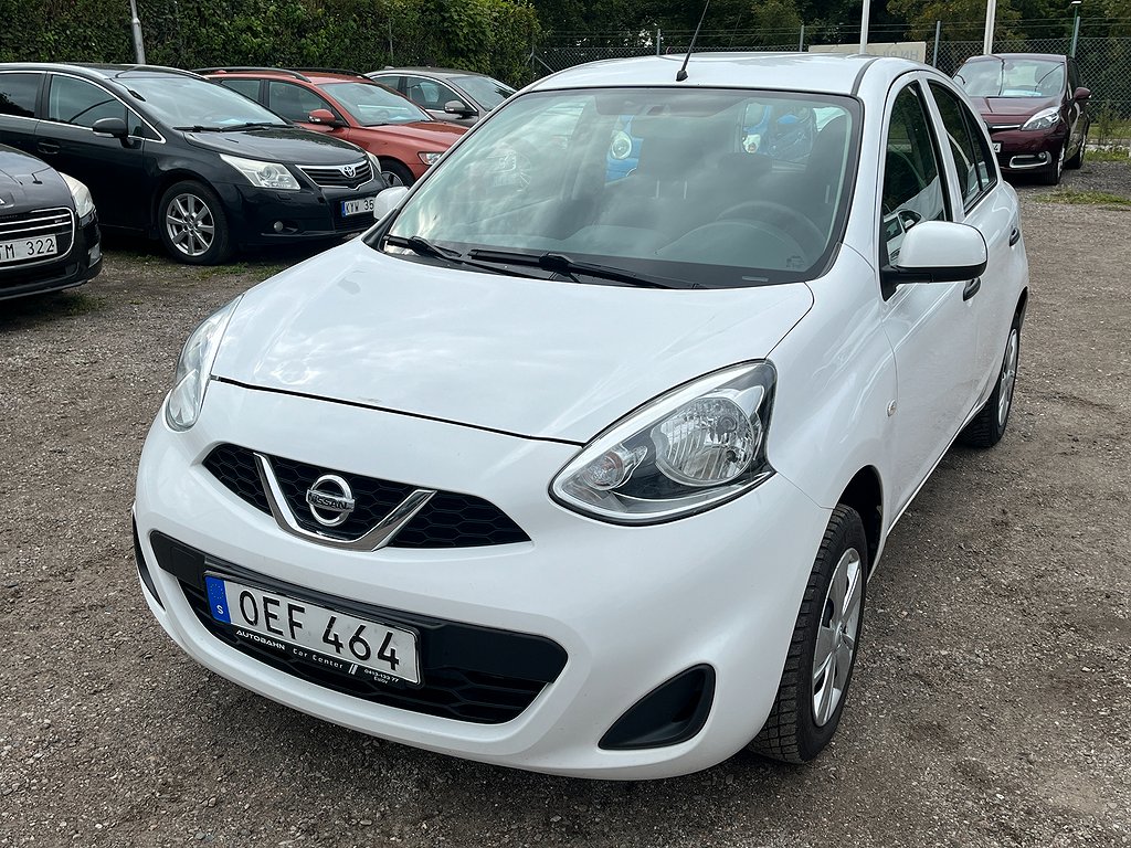 Nissan Micra 1.2 5-dörrar Euro 6