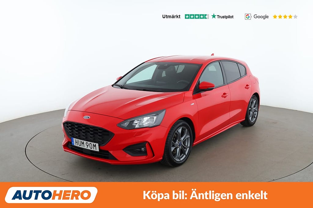 Ford Focus 1.0 EcoBoost ST-Line / Backkamera, Rattvärme