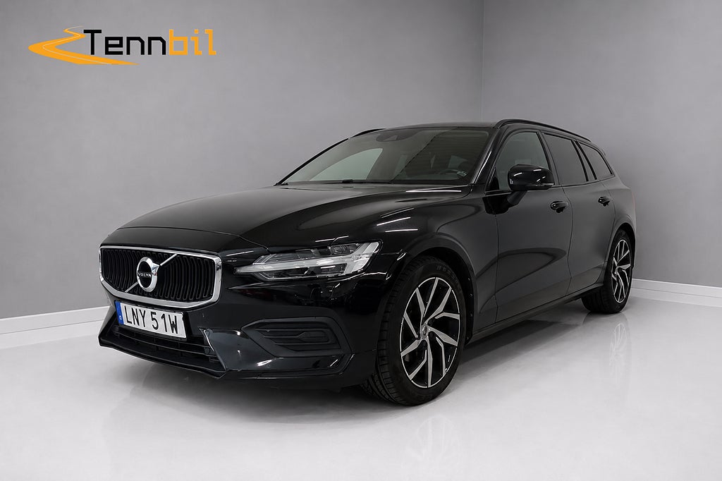 Volvo V60 D3 AWD Adap-F Kamera Dragkrok P-värmare Navi Ny Kamrem