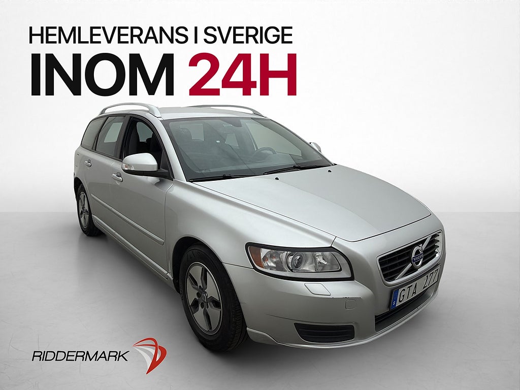 Volvo V50 D2  Classic D-värmare 1-Ägare *SE SERVICE 115hk